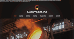 Desktop Screenshot of customsalesinc.com